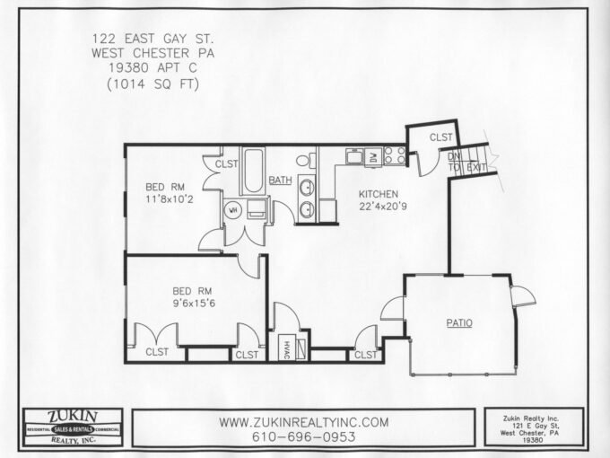 122 East Gay Street Apt 3