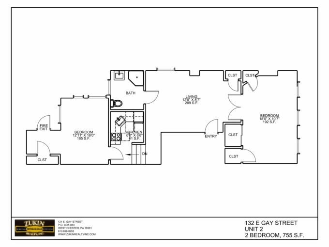 132 East Gay Street Apt 2