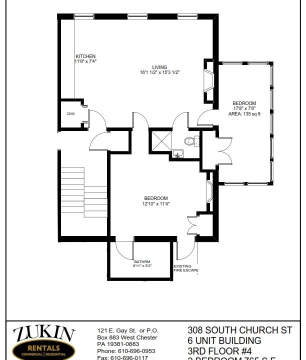 308 S Church Street Apt 2