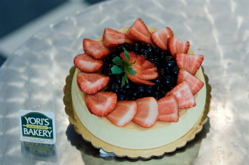 Yori's Strawberry Covered Cheesecake