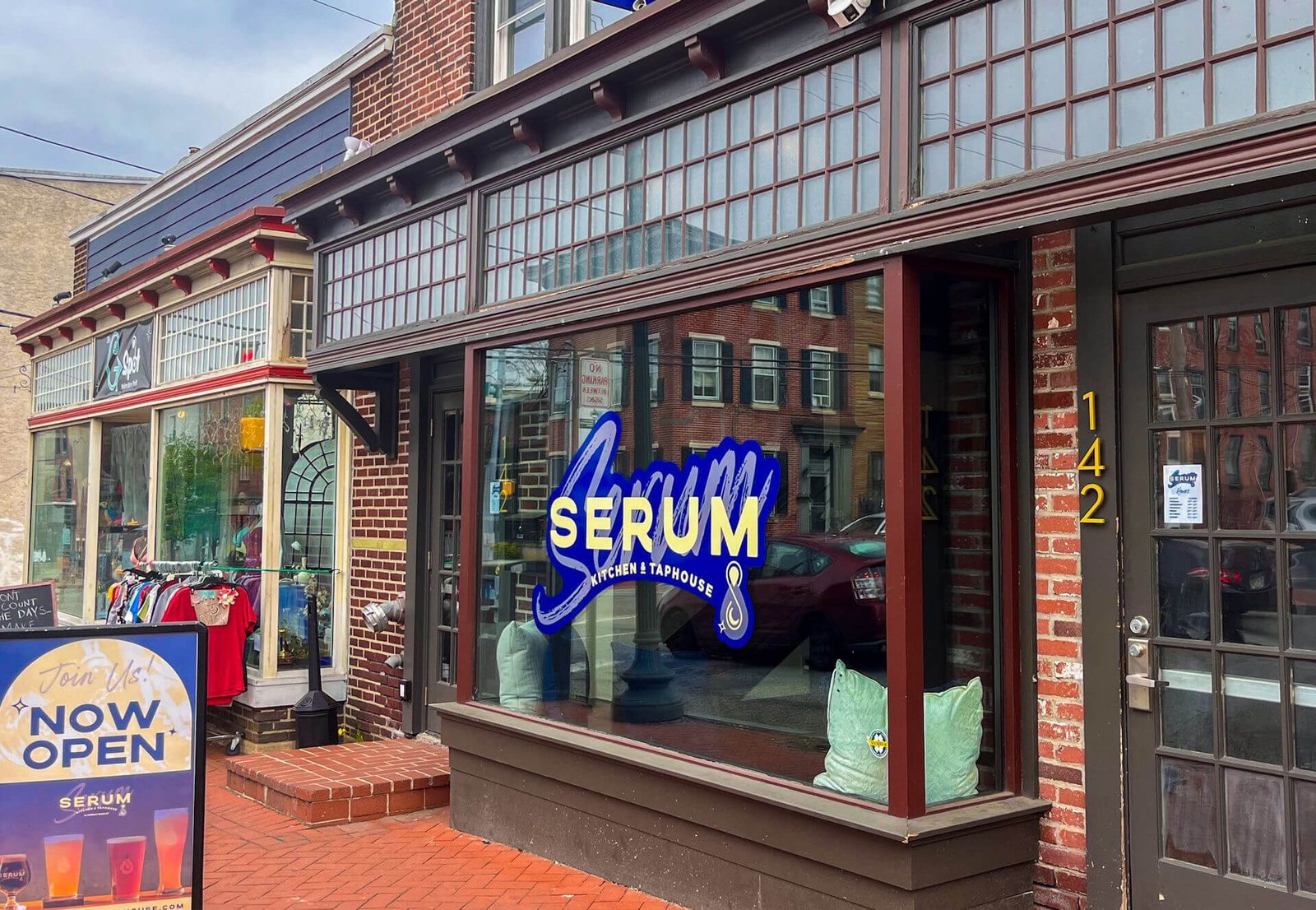 Outside View of Serum Kitchen and Taphouse West Chester, PA