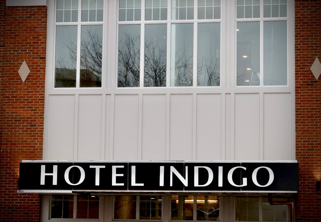 West Chester PA Staycation - Hotel Indigo in West Chester Marquee