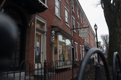 West Chester PA Staycation - Balance Hair Spa Storefront on Gay St in West Chester