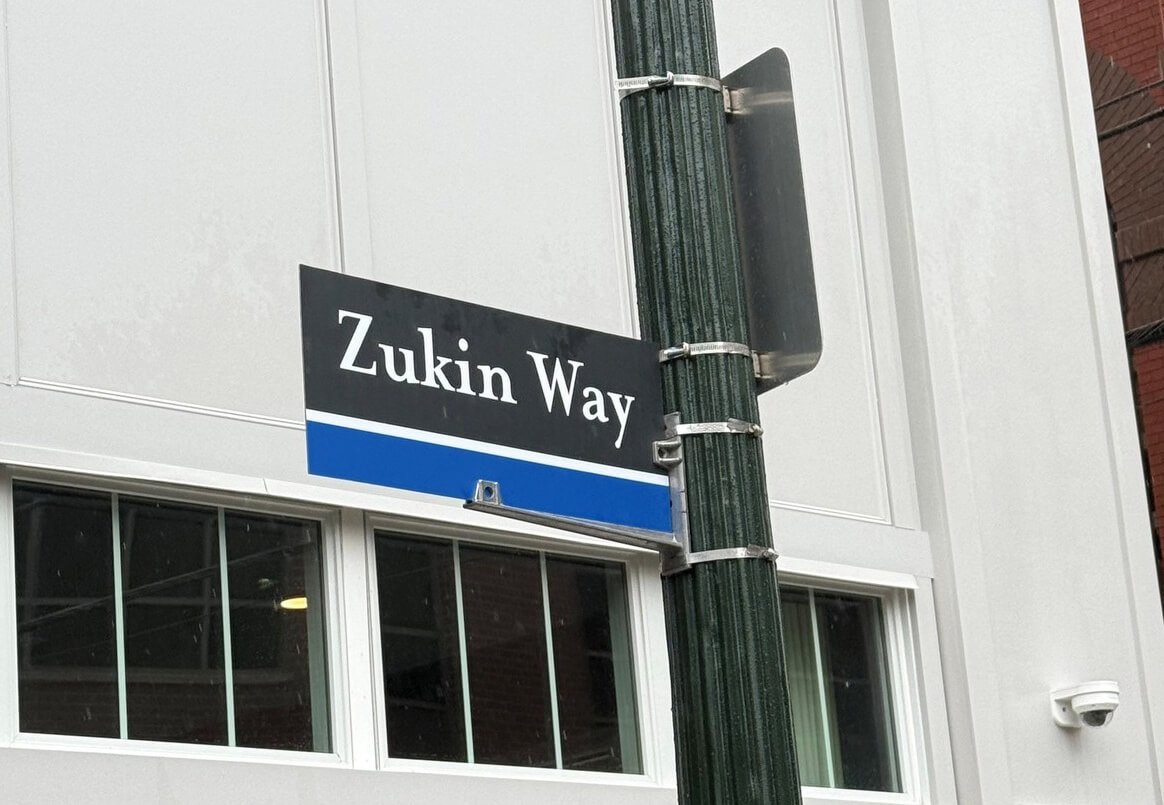 Zukin Way Street Sign
